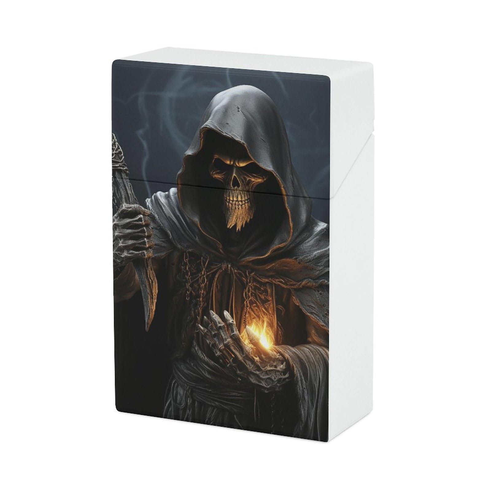 Amazon.com: Grim Reaper Cigarette Case Box 85mm King Size 20 Capacity  Waterproof Cigarette Holder Case Vintage Cigarette Cases for Men Women  Small Funny Cigarette Holder for Regular : Health & Household