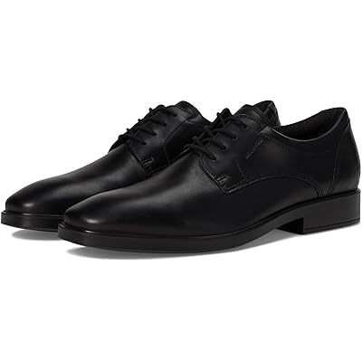 ECCO Metropole Milan Waterproof Plain Toe Derby black