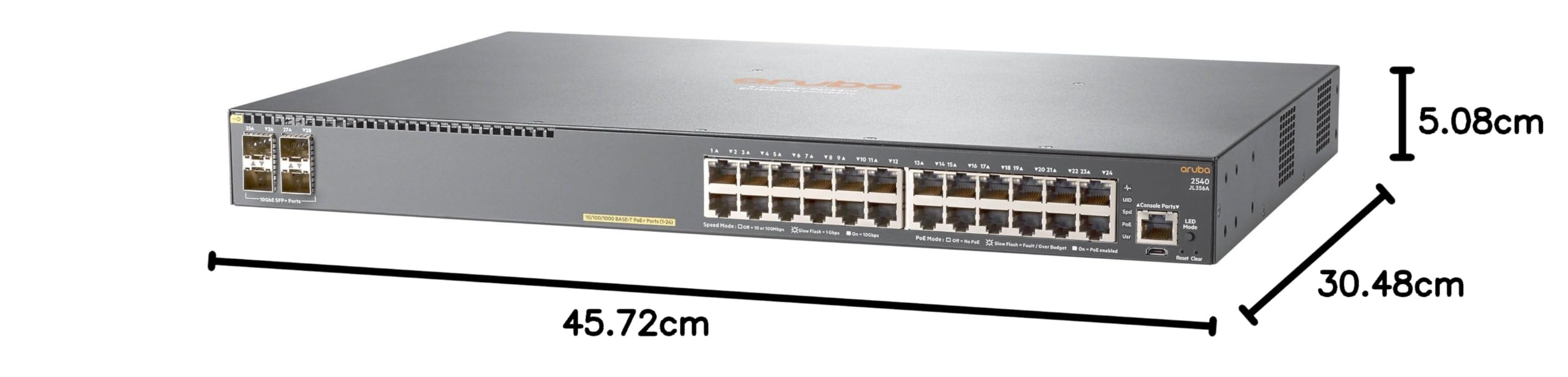 Amazon.co.jp: HP JL356AHPE Aruba 2540 24G PoE+ 4SFP+ スイッチ 