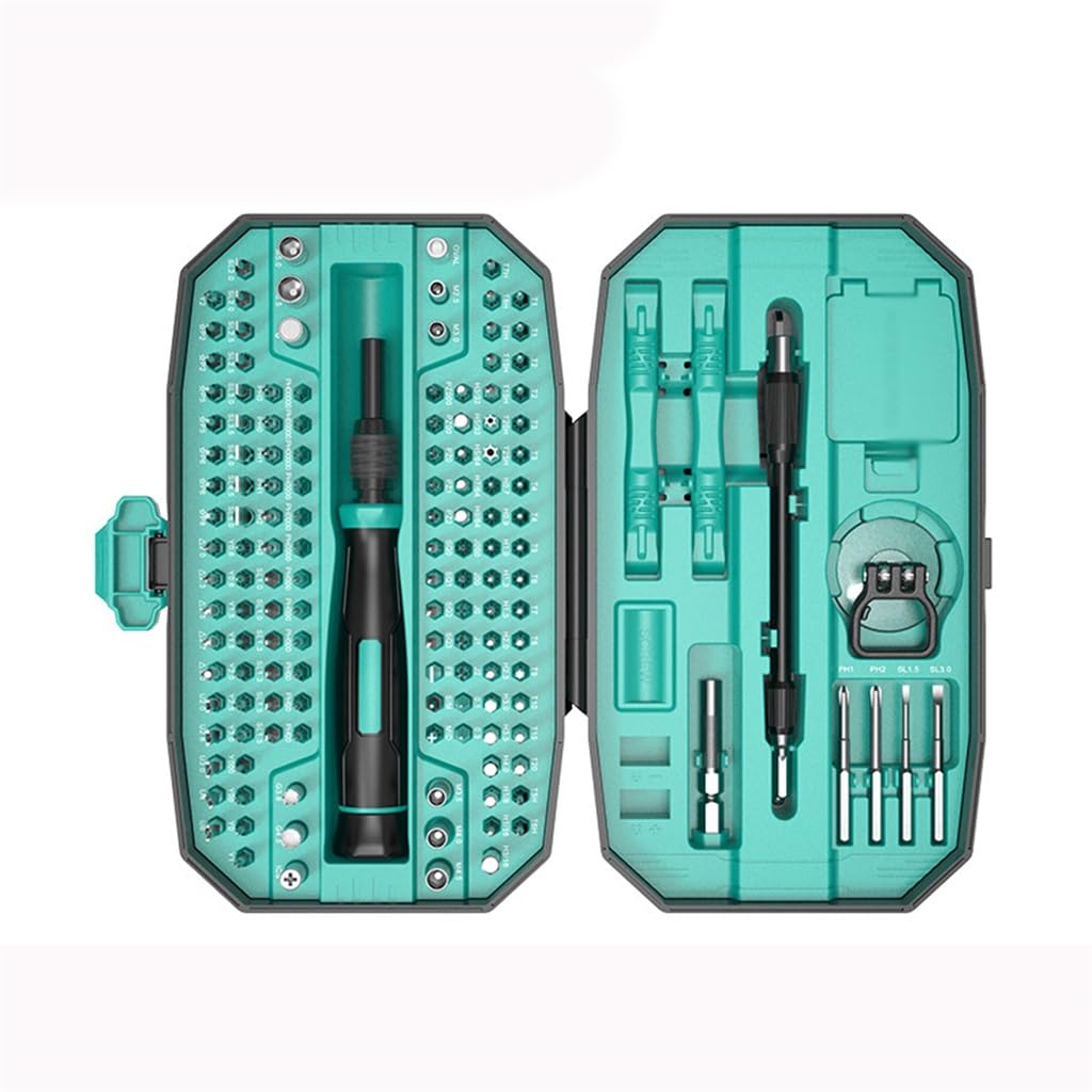 Tournevis de précision 152 en 1 : coffret complet pour lunettes, montre et téléphone portable