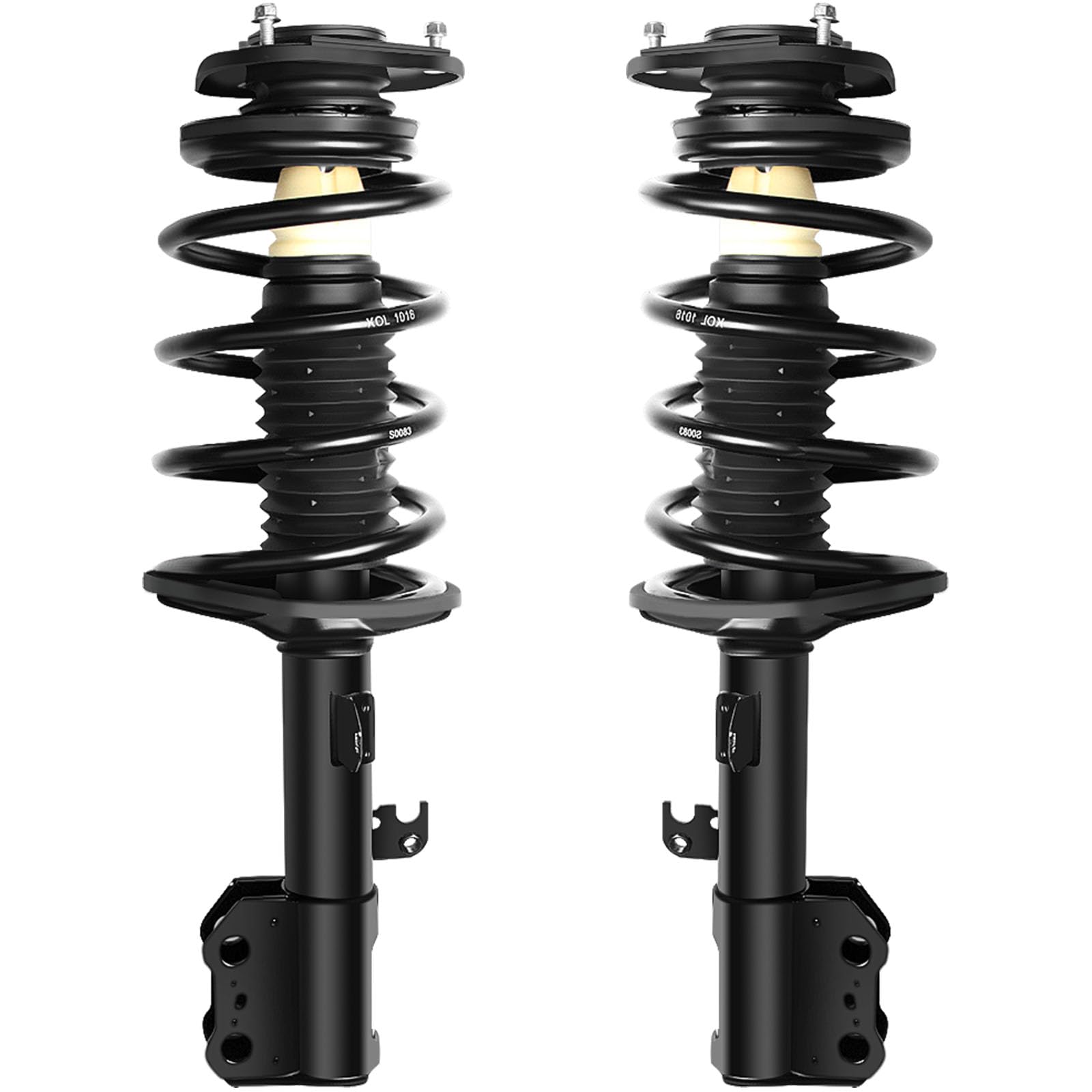 Amazon.com: AUTOMUTO Strut Spring Assembly Front Pair Shock