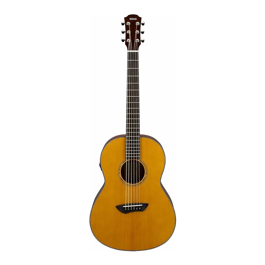 Amazon.com: Yamaha CSF-TA Parlor Transacoustic Guitar with