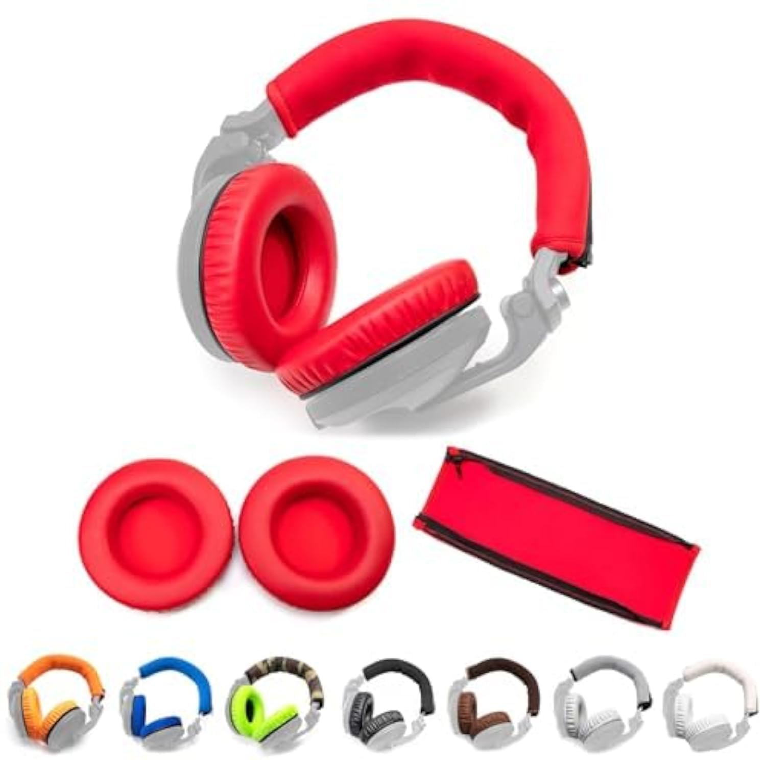 Amazon.com: Voarmaks Thick Soft Protein Leather Ear Pads