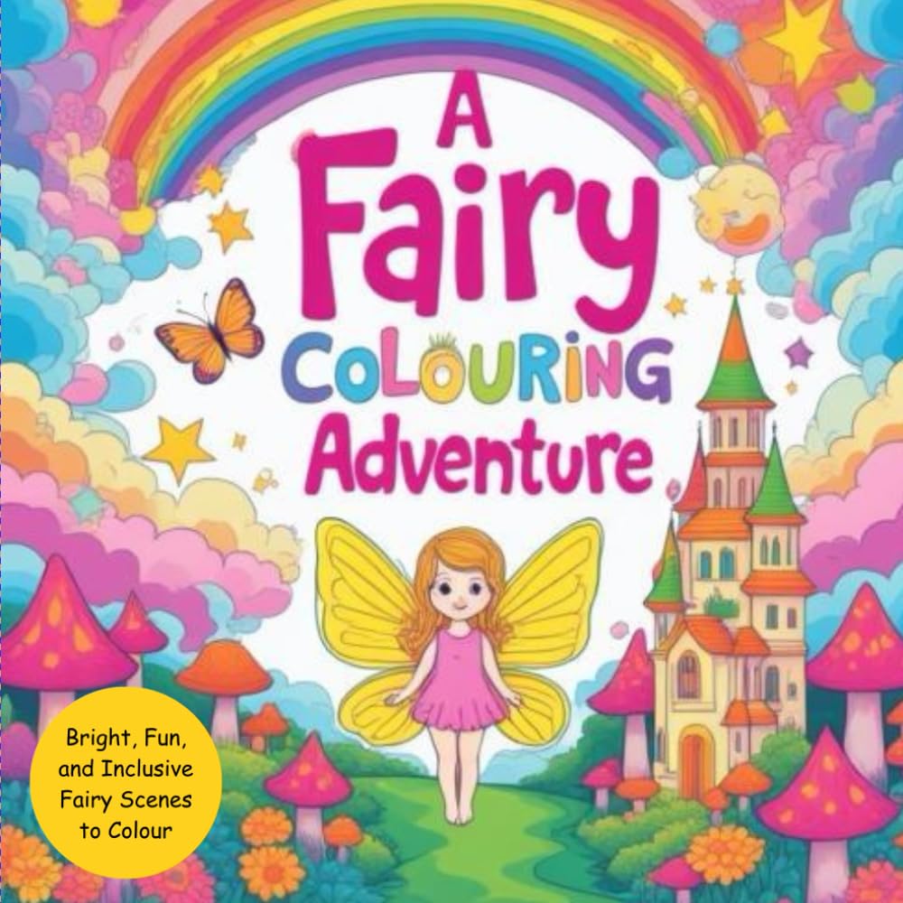 A Fairy Colouring Adventure: Where Little Fairies Come to Life with Colour
