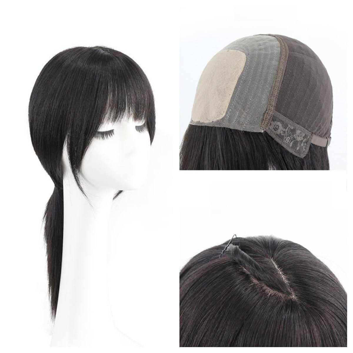 高品質人毛100% フルウィッグ 地肌付 Amazon.co.jp: フルウィッグ 人毛100％ 女性 ウィッグ 手植え 超