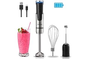 Cordless Hand Blender Immersion Multi-Purpose Kitchen Tool