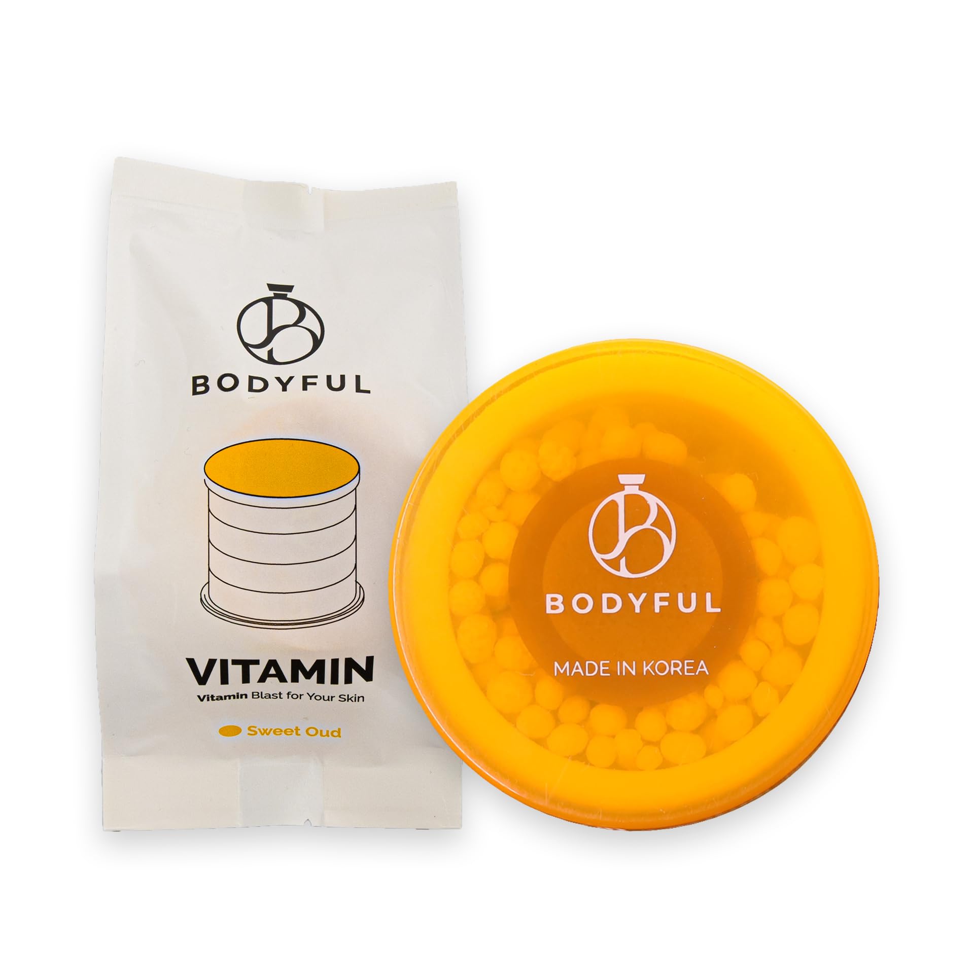 Bodyful Premium Vitamin C Shower Filter Package with Refill, Soften Hard Water, Remove Chlorine, Improve Skin & Hair Health, Vitamin Ionic Handheld Shower (Vita Filter (Sweet Oud))