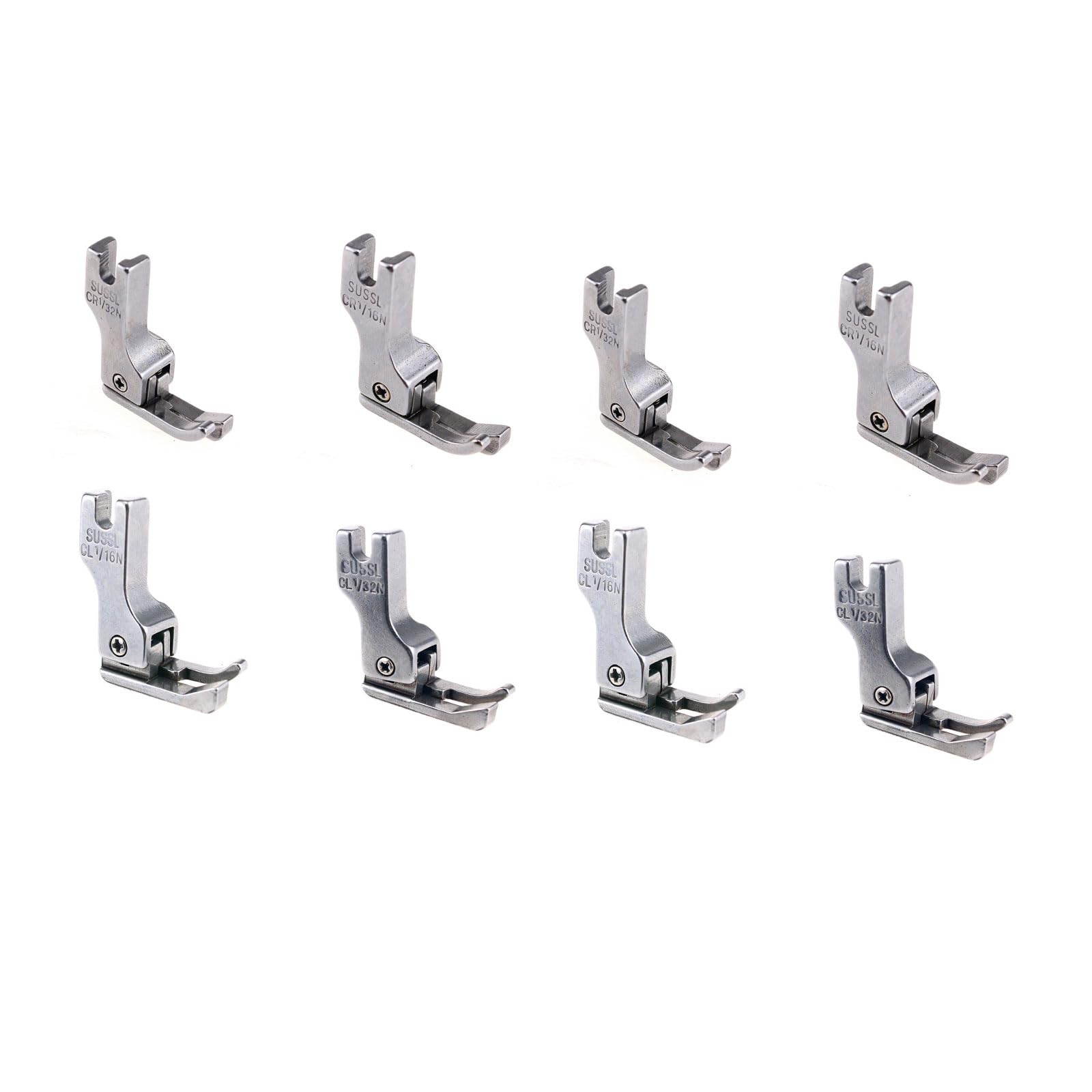 Industrial Alloy Presser Foot for Flatbed Machines Extended Base Cloth Control Sturdy Sewing Solution Cotton Presser Foot