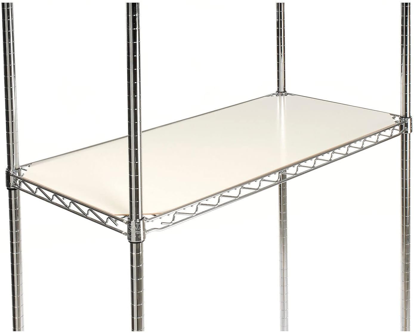 Global Industrial Reversible Shelf Mat, Hardboard, 18x36, Black/White