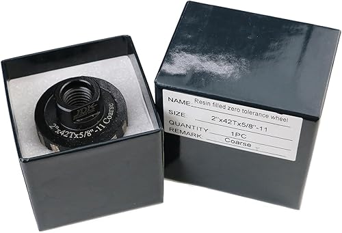 Miniatura 10 de JDK - Rueda de tambor de diamante de 3 pulgadas segmentada tolerancia cero para moler granito mármol piedras de ingeniería agujero de fregadero de
