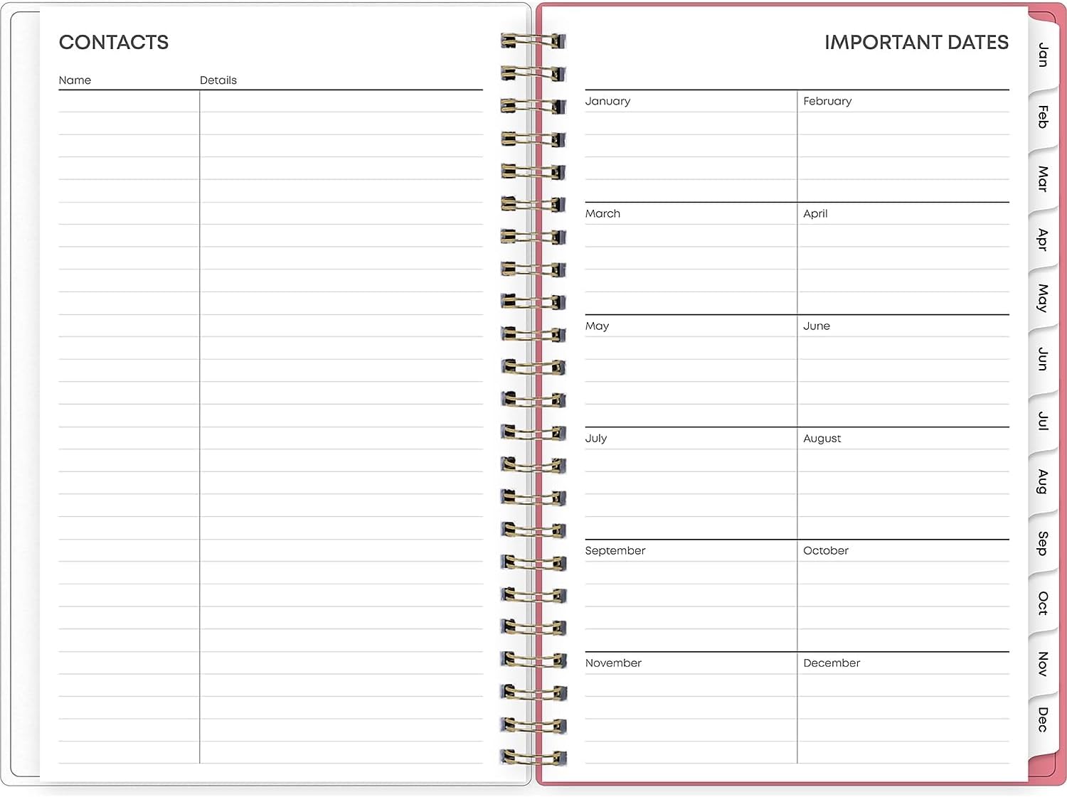 2025 Blue Sky Weekly/Monthly Planning Calendar, 5" x 8", Fly By Frosted, January To December