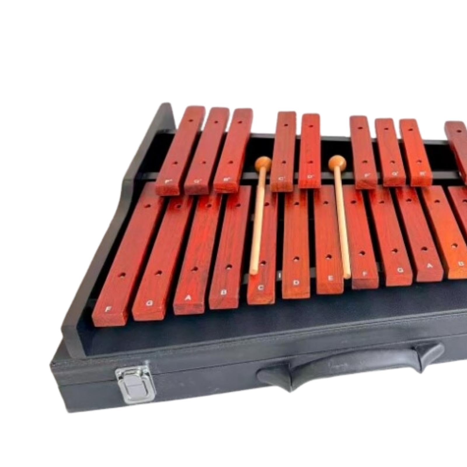 Xilófono de Madera de 25 Notas, Instrumento de Percusión para Actuaciones Al Aire Libre.