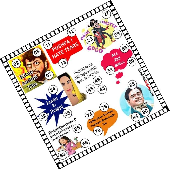 See full amazon price history chart for Blockbuster Bollywood Movie Dialogues Theme tambola Tickets Bingo housie lotto (Printed on Hard Sheet, Big Size Tickets, 96 Cards) Blockbuster Bollywood Movie Dialogues Theme tambola Tickets Bingo housie lotto (Printed on Hard Sheet, Big Size Tickets, 96 Cards) (B0CFRGSRD3) Amazon Price History, Amazon Price Tracker