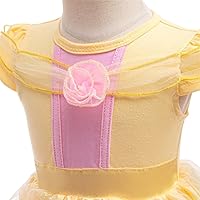 Vista 60 de Dressy Daisy Disfraz de princesa para bebé, disfraz de tutú de tul para cumpleaños, Halloween, traje con diadema Estilo I