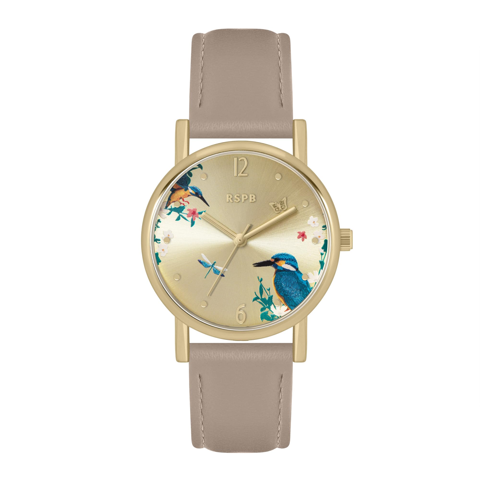 RSPB Womens Bird Printed Dial Adult Watch