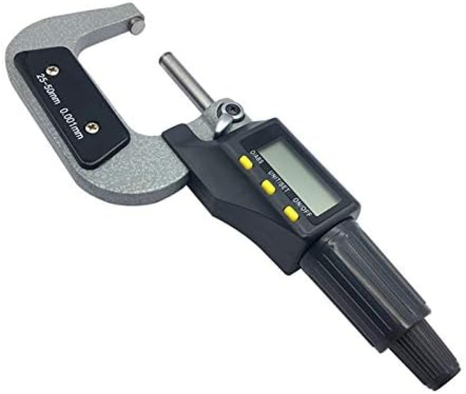Micromètre électronique extérieur 0-25 mm 25-50 mm 50-75 mm 75-100 mm 0,001 mm Micromètre numérique Outil de mesure Micromètre numérique, 50 75 mm Standard