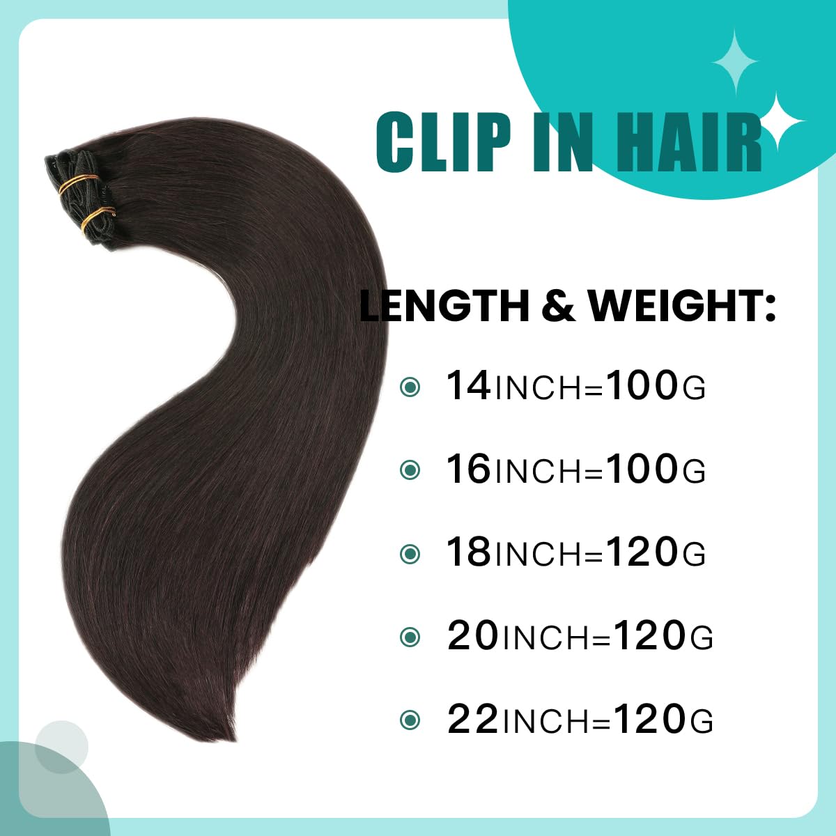 Visita la tienda de SURNEL SURNEL Extensiones De Clip De Pelo Natural 120g 45cm 6 Piezas Negro Natural Extensiones De Clip De Humano Real Extensiones Pelo Remy(C#1B-45cm) in use