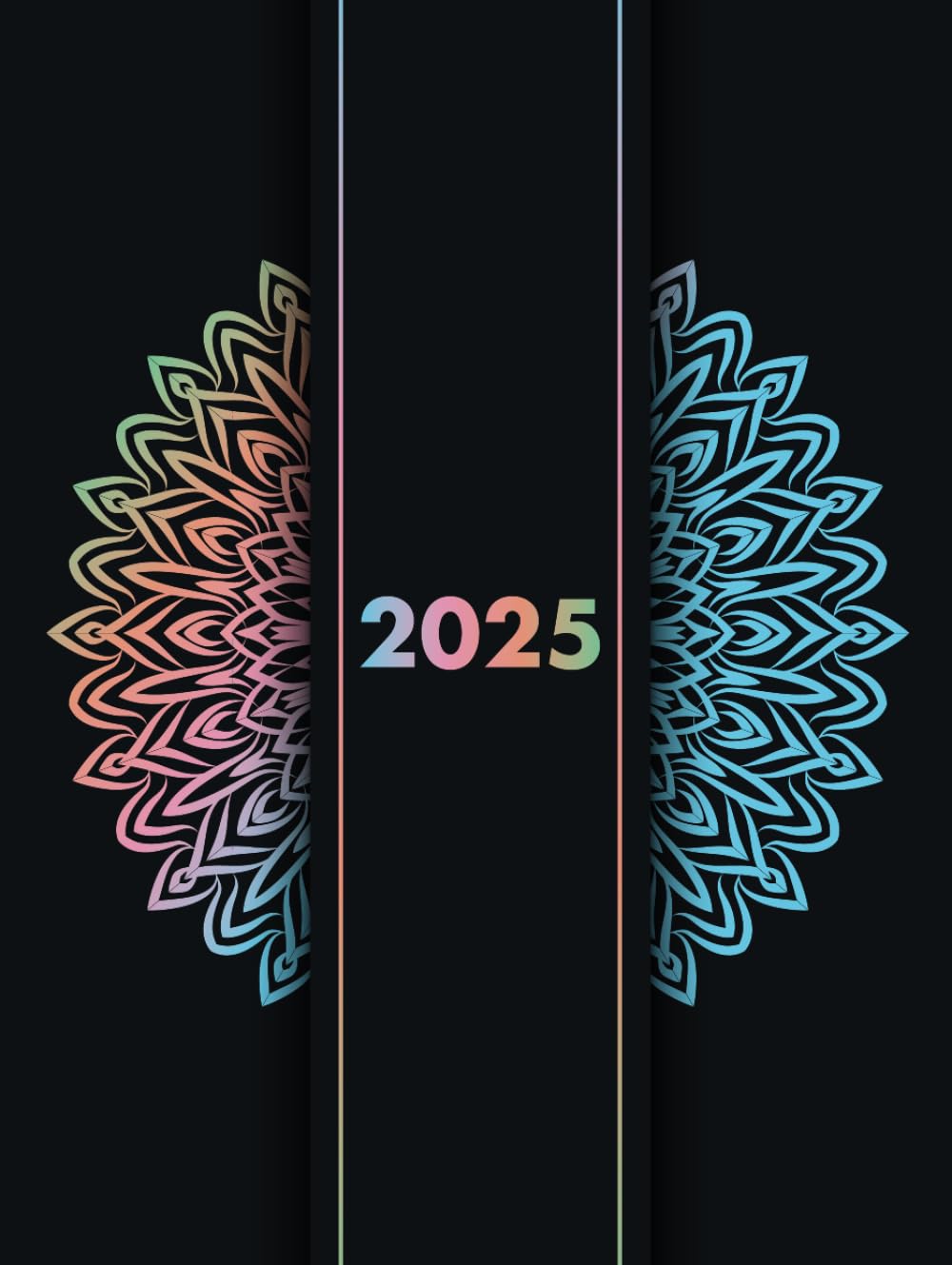 Profesional Agenda 2025 día por página: Planificador diario y mensual | Organizador Anual | Calendario Diaria | Tamaño A4 -12 meses | Español