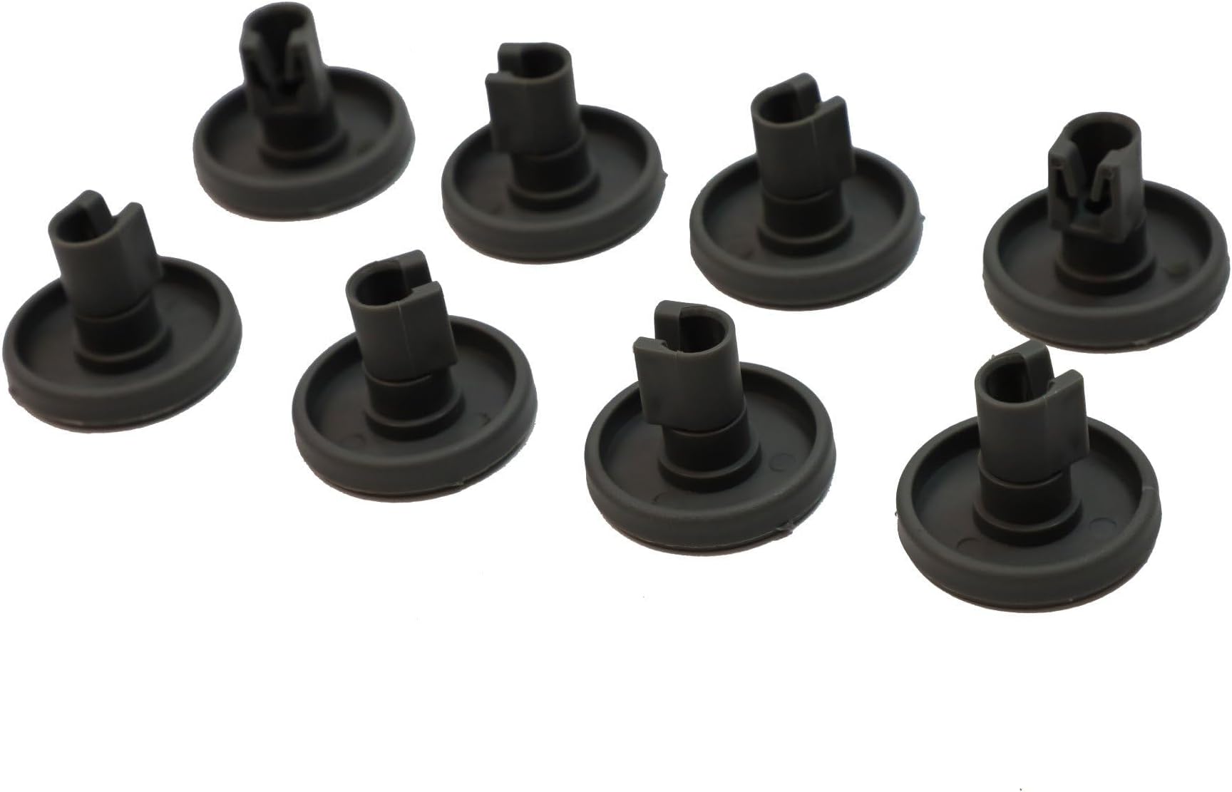 Zanussi Dishwasher Lower Basket Wheel Pack Of 8. Genuine part number 50286965004
