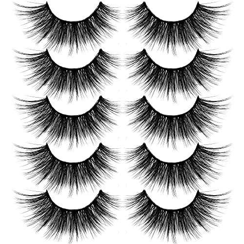 Calphdiar 16mm 3D False Eyelashes Short Natural Daily Fake Eyelashes Thick Volume Handmade Reusable Lashes