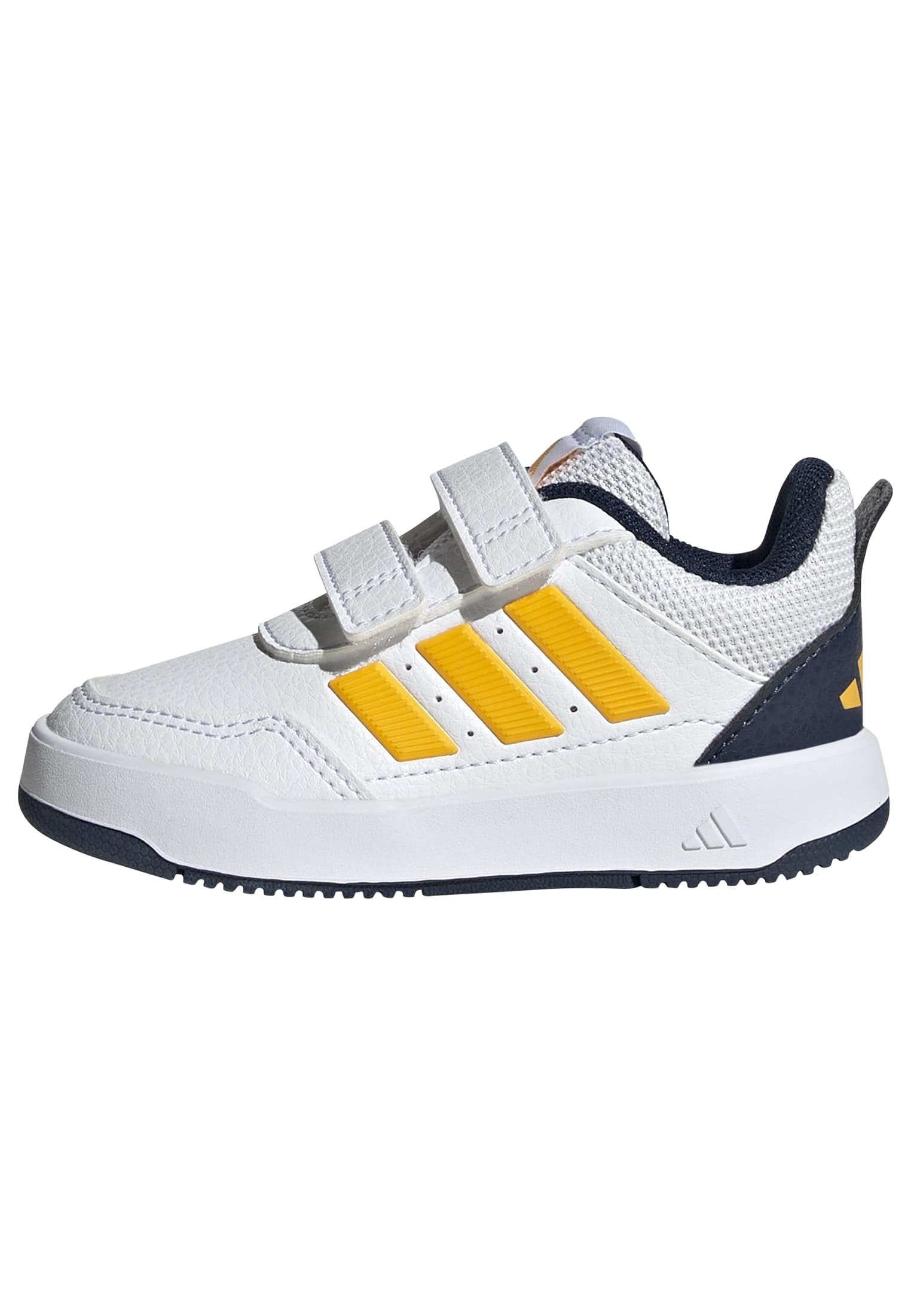 adidas Unisex Baby Tensaur Sport 3.0 Infants Shoes, FTWR White/Collegiate Gold/Collegiate Navy, 6 UK Child