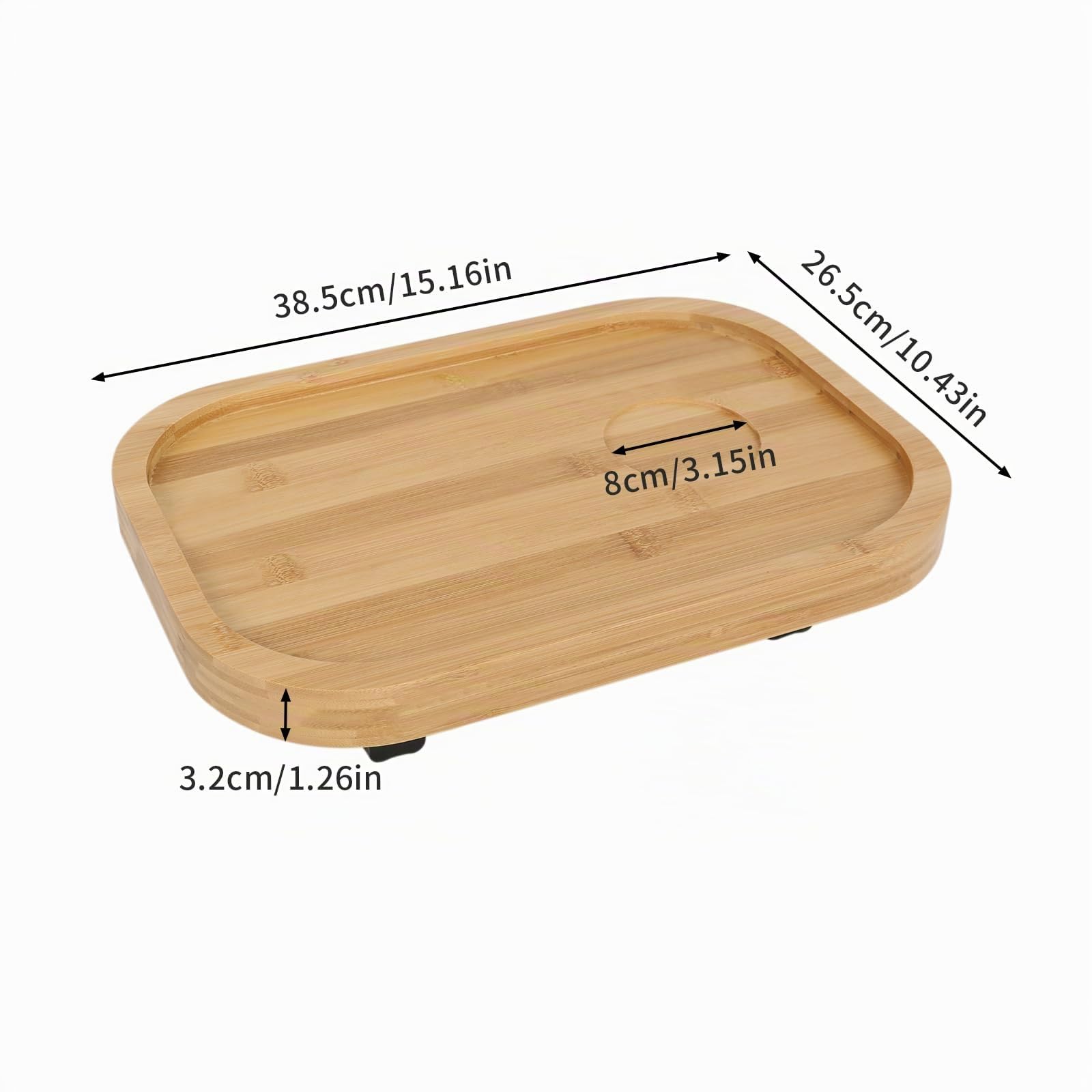 Hängendes Nachttisch Regal, Bettablage mit Holz Nachttisch Tray zum Anklemmen, Organizer für Mobiltelefon, Fernbedienung, Wasserbecher (Holzfarbe)
