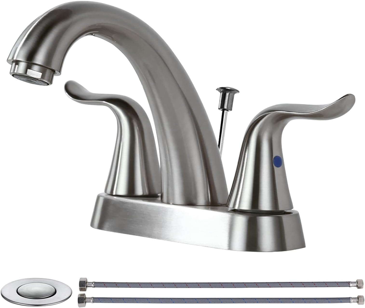 Moen 8106 Commercial MDura SingleMount Laboratory Faucet with Vacuum Breaker Spout and hose
