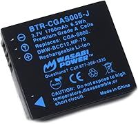 Vista 1 de Wasabi Power Batería para Leica BP-DC4, BP-DC4-U y Leica C-LUX1, D-LUX2, D-LUX3 y D-LUX4