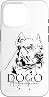 Vista 20 de Dogo Argentino Dog Portrait Dog Portrait Dogs Case for iPhone 17
