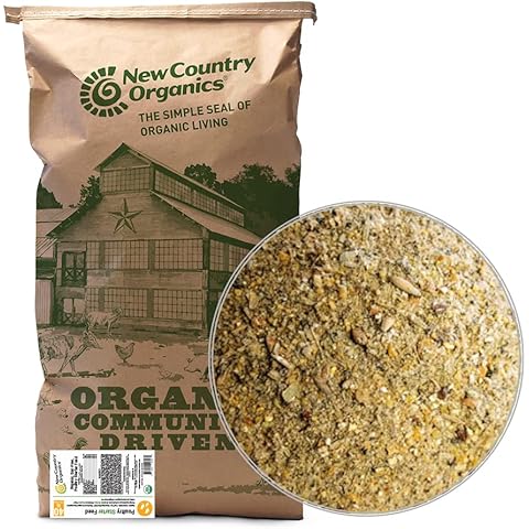 New Country Organics | Starter Feed for Baby Chicks | Soy-Free | 21% Protein | Certified Organic and Non-GMO | 40 lbs Cover