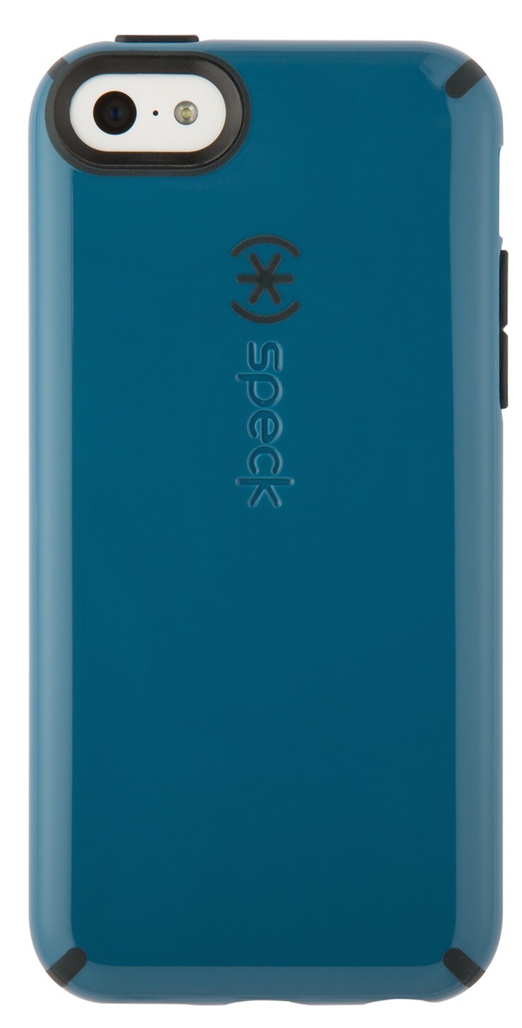 Speck Products CandyShell Case for iPhone 5c - Retail Packaging - Tahoe Blue/Charcoal Grey