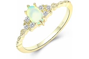 Women's Silver Minimalist Engagement Ring - Promise Fashion Ring, S925 Silver Unique...