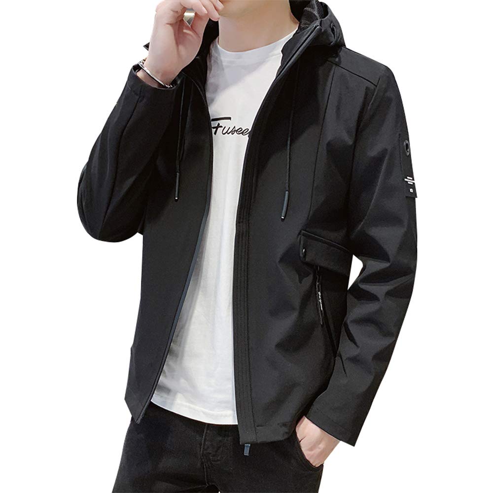 Poperdision Men’s Jacket, Coat, Long Sleeve, Solid, Warm, Popular, Windbreaker, Spring, Autumn, Winter, Hooded, Outerwear, Casual, Windproof, Lightweight, Large Size, Autumn and Winter Clothes Poperdision Men’s Jacket, Coat, Long Sleeve, Solid, Warm, Popular, Windbreaker, Spring, Autumn, Winter, Hooded, Outerwear, Casual, Windproof, Lightweight, Large Size, Autumn and Winter Clothes