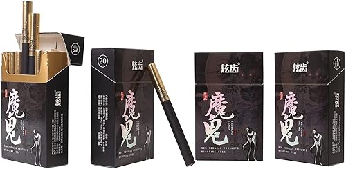 Miniatura 1 de Honey Rose - Cigarrillos a base de hierbas sin tabaco ni nicotina 4 paquetes de 80 humos