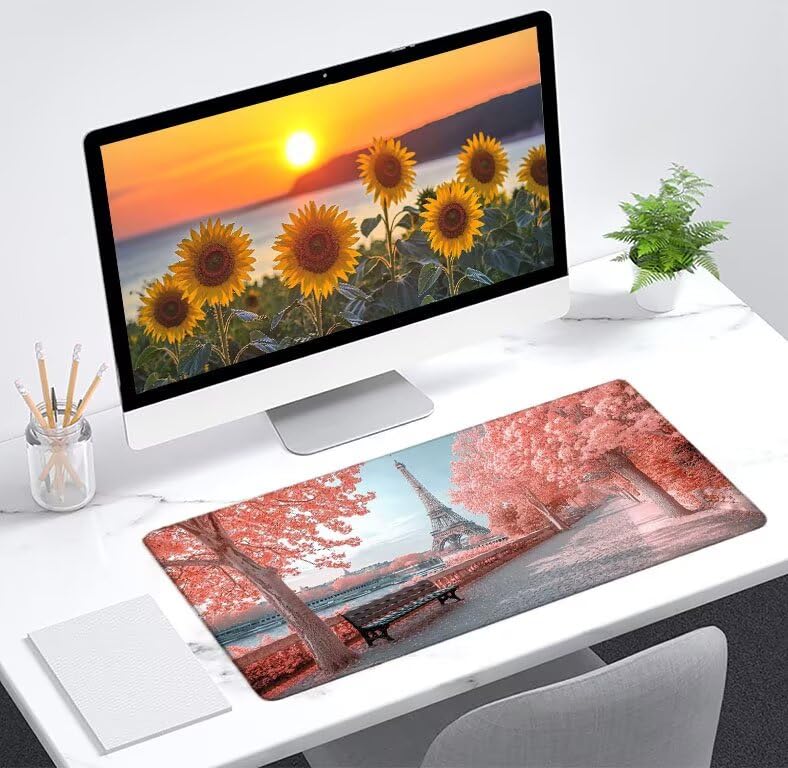 Tapis de souris gaming XXL 1600x800 grand tapis bureau imperméable - 2