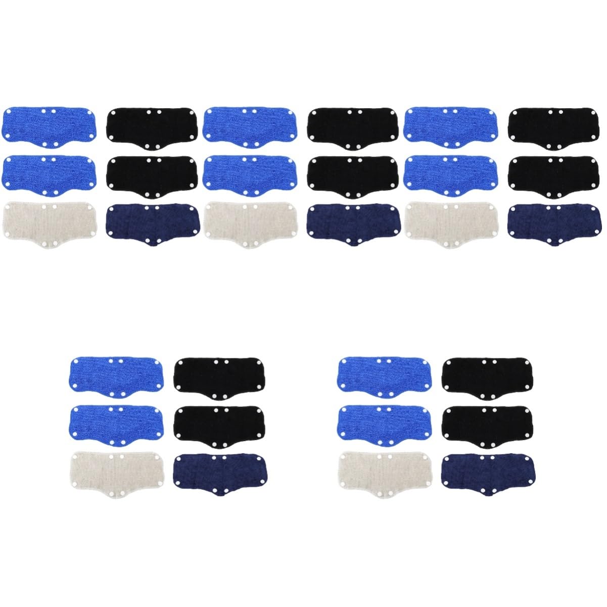 Bandeaux anti-sueur pour casques Toddmomy, éponge absorbante réutilisable (30 pièces)