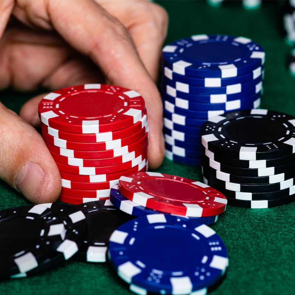 Kit de Poker 300 Pièces, Mallette de Poker Coffret de Poker Complet pour Texas Hold Em, avec Valise, Jetons de Poker et Cartes de Poker - pour Adulte Jeu de Soirée