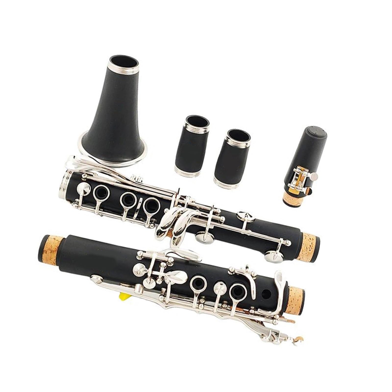 Clarinete Clarinete En Si Bemol De 17 Teclas Material Resina ABS