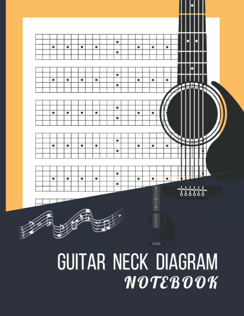 Buy Guitar Neck Diagram Guitar Fretboard Diagrams , Full Size 24 Fret