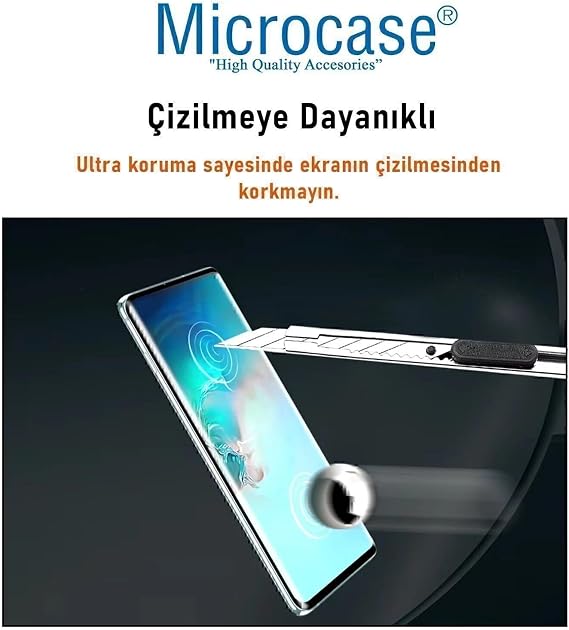 Microcase Google Pixel 10 Pro XL ile Uyumlu Full Tpu Nano Ön Ekran Koruma Filmi - EKM101
