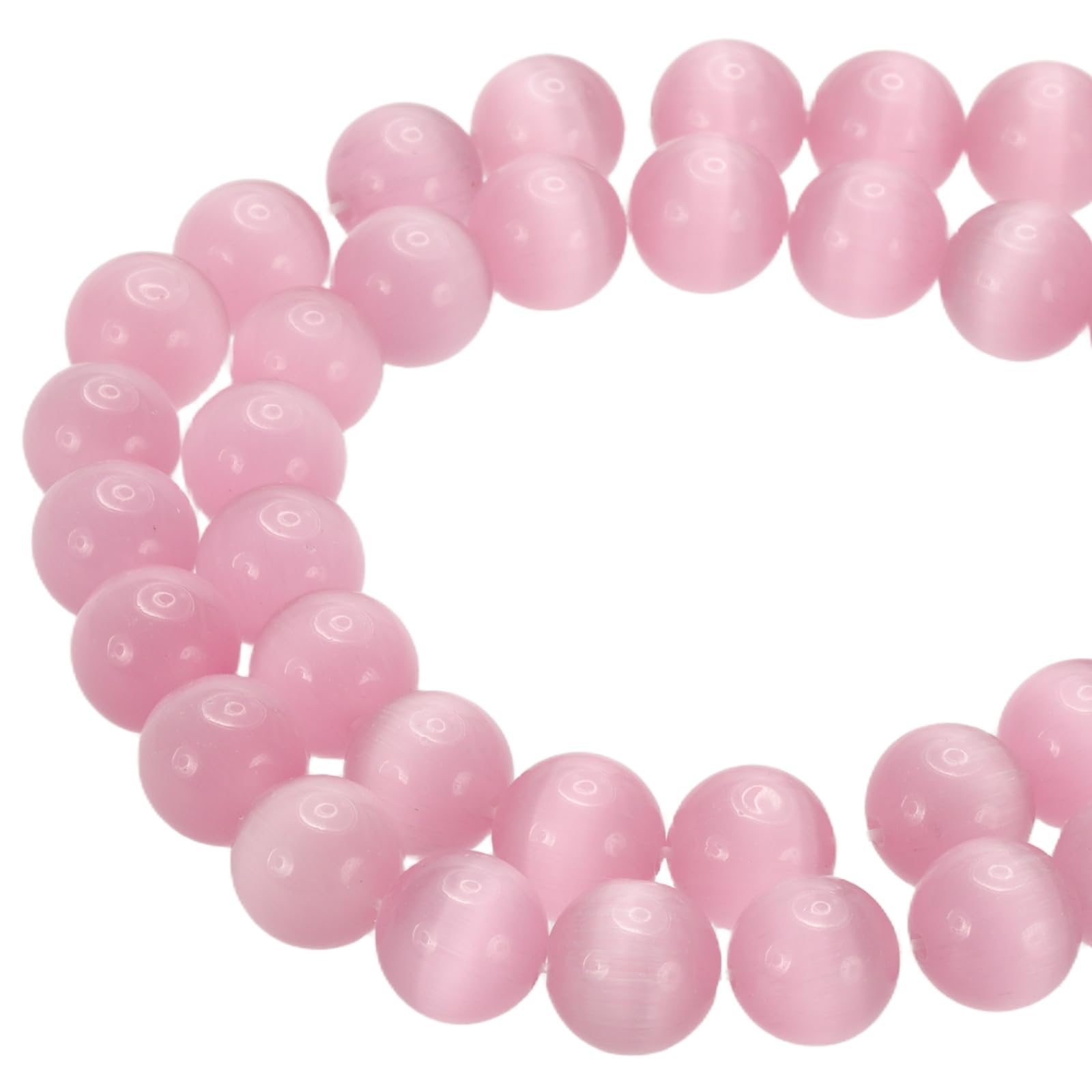 PATIKIL 10 mm Natural Clear Quartz Loose Beads