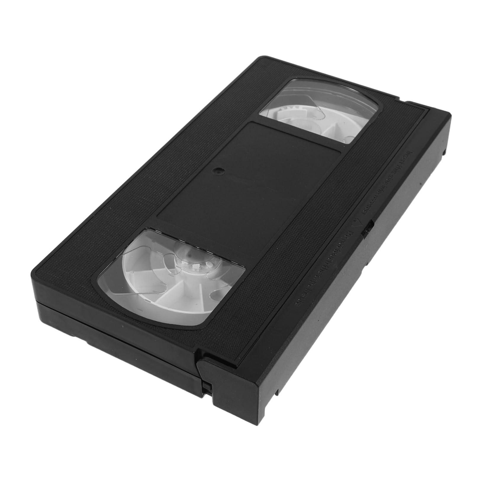 Pulitore per Testine Vcr a Secco per Videoregistratori, Facile da Usare, in Plastica Nera, Kit la Pulizia Cassette per Uso Domestico e Home Cinema