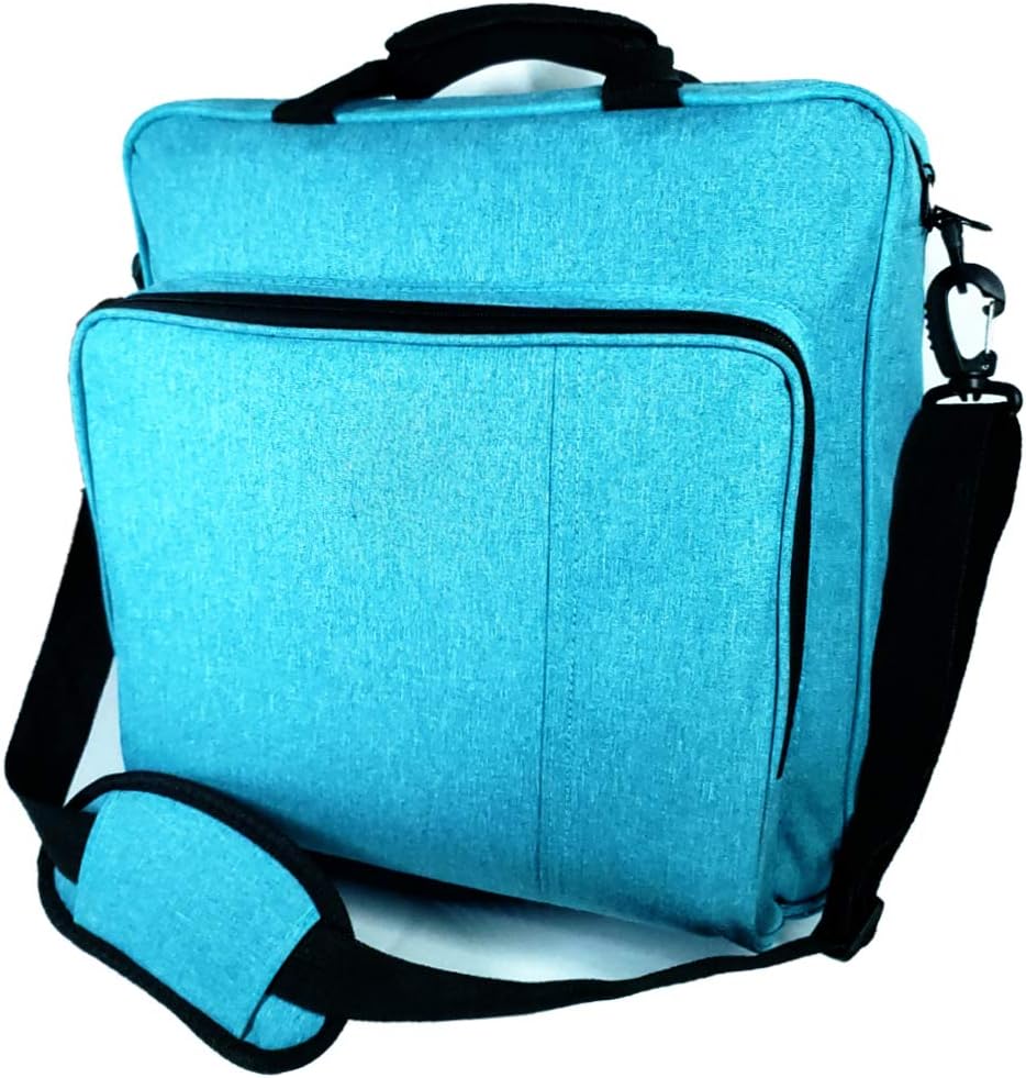 PS4 Pro Carrying Case, Blue PS4 Travel Case for Games, Laptop, Ps4, Ps4 Pro, Ps4 Slim, Ps3, Travel Bag for Ps4 Game Accessories Controller Storage