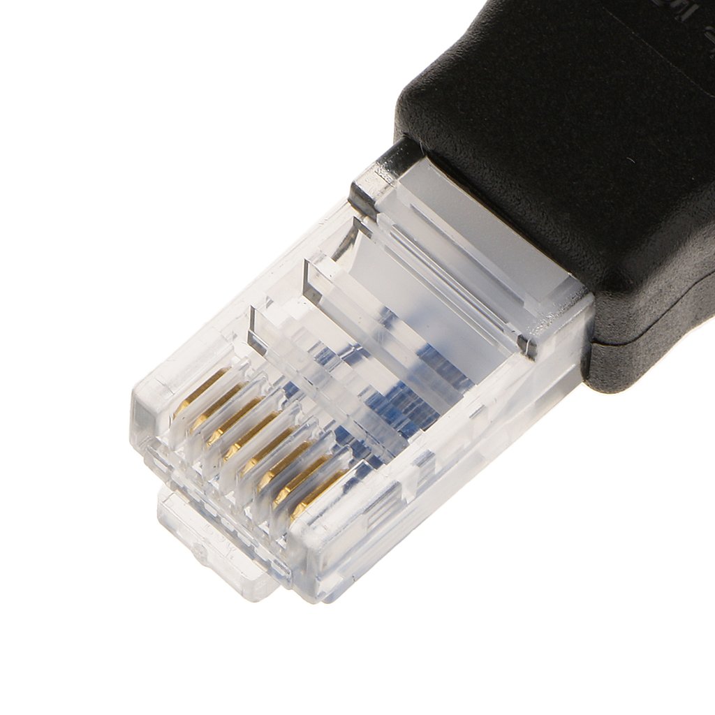 Adattatore da USB A femmina a RJ45 maschio Ethernet 4X Nuovo
