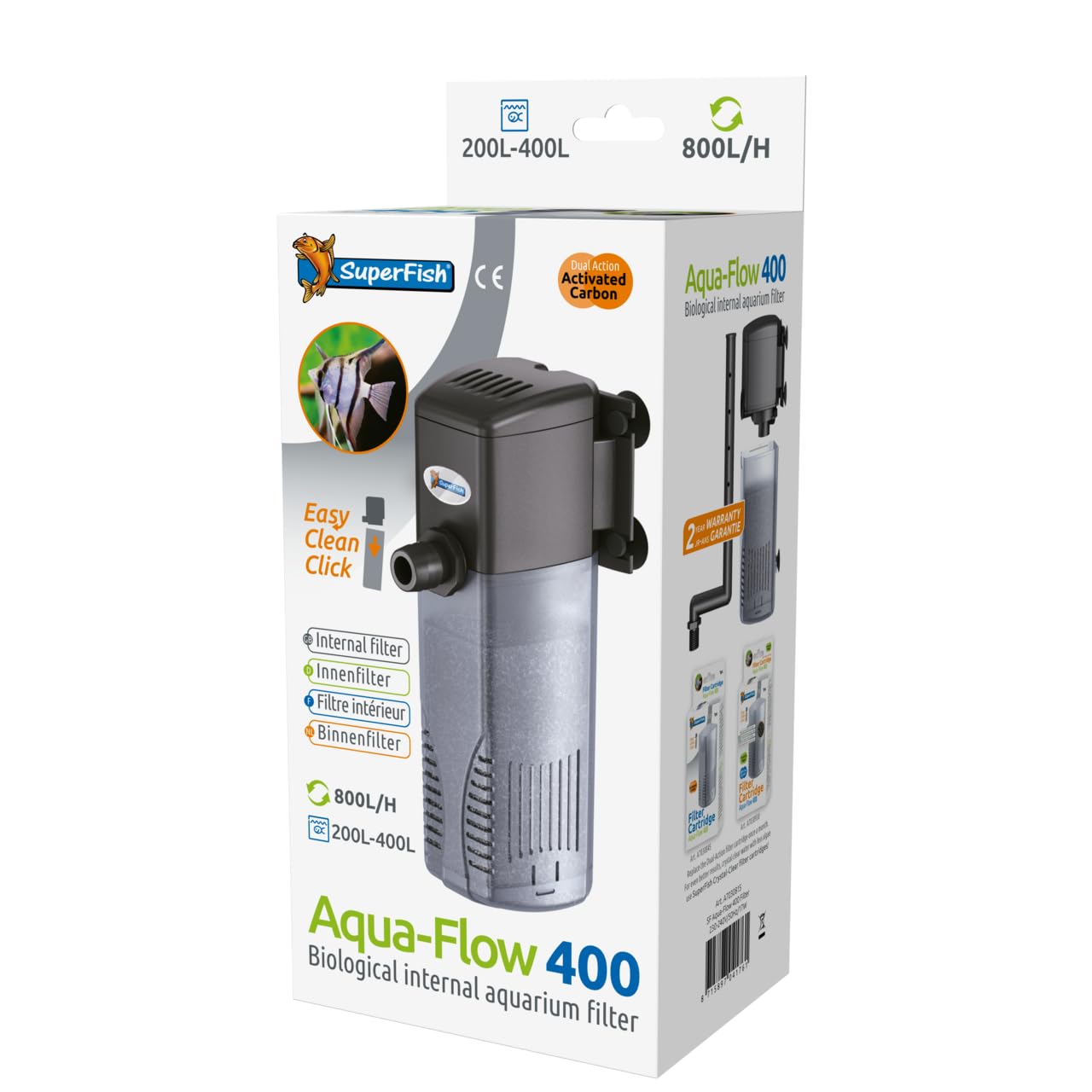 SuperFish Aqua Flow 400 Filter 800L/H