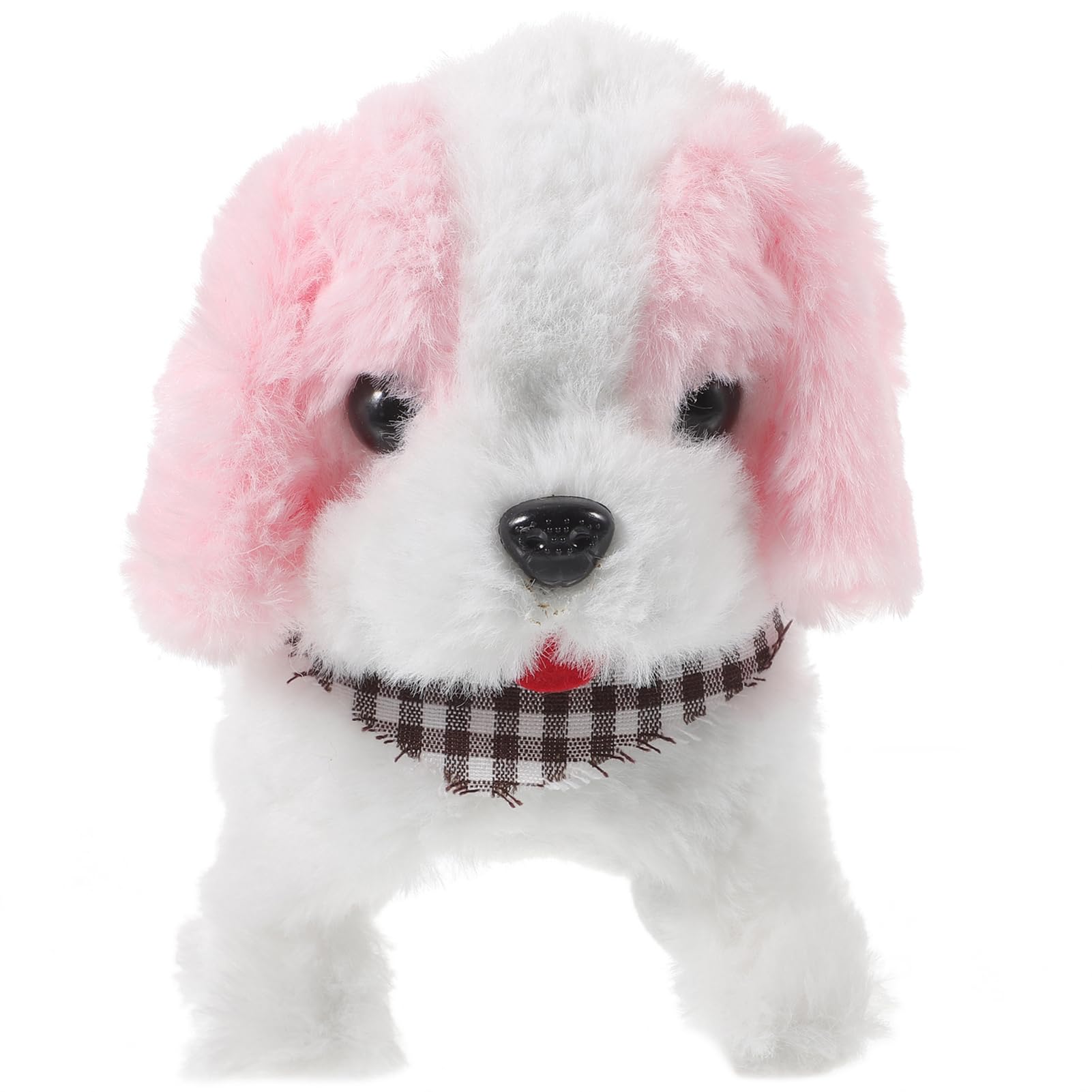 KICHOUSE Electric Plush Dog Interactive Animal Plaything Automatic Walking Barking Style Present for Imagination Development