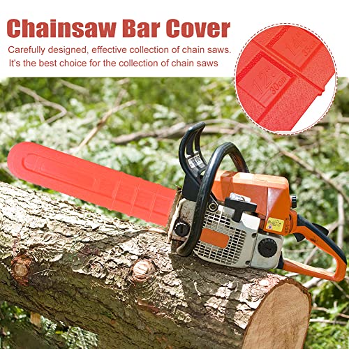 Lvoertuig 18Inch Chainsaw Bar Protective Cover Scabbard Guard Blade Cover(18Inch) #TOP6