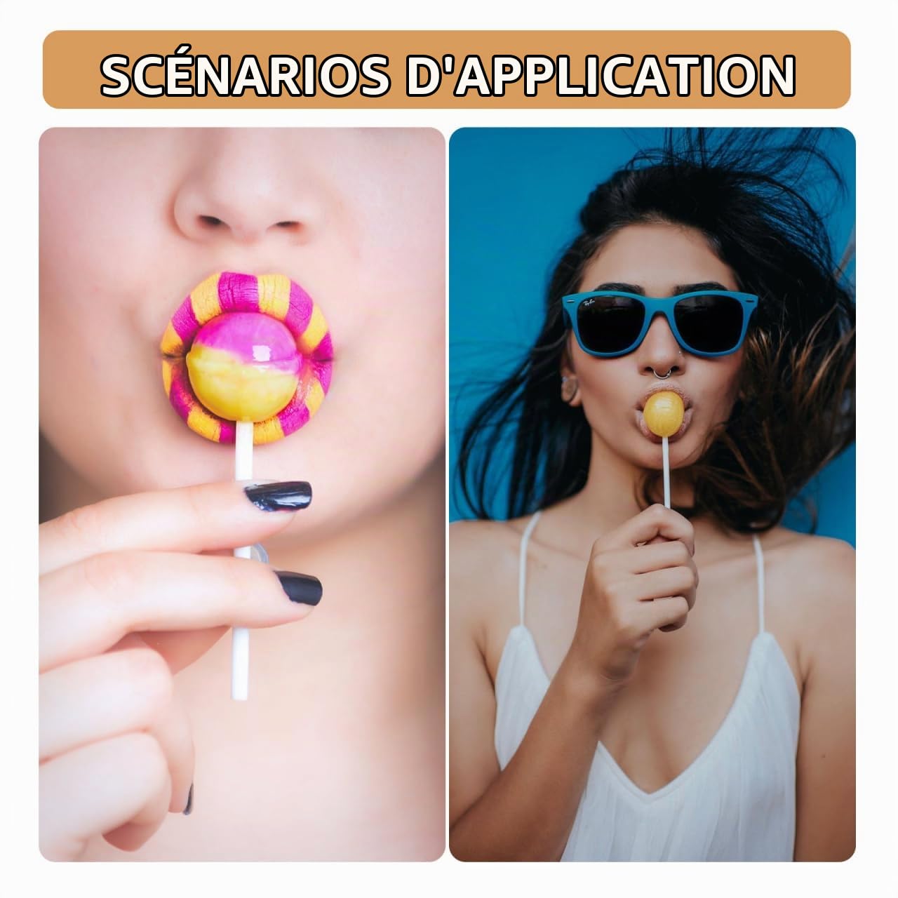 Cabilock Présentoir À Sucettes Réglable 35 Cm Porte-Lollipops En Plastique 12 Emplacements Pour Bonbons Parfait Pour Fête Et Magasinage