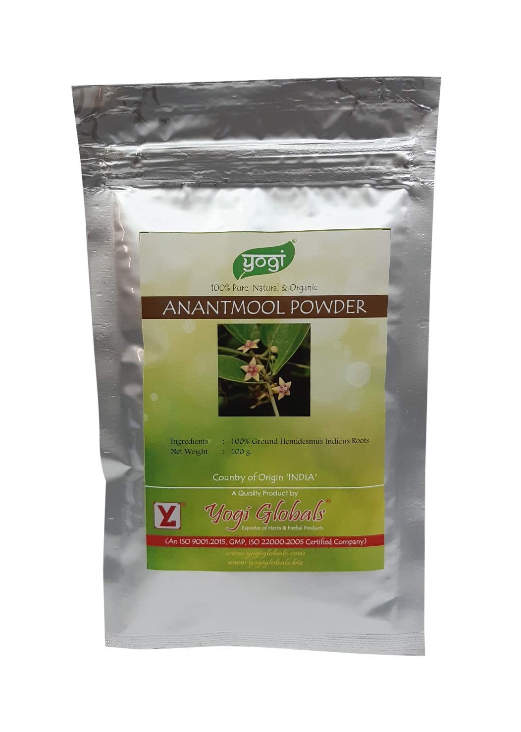 iqra Yogi Globals Anantmool Powder 100 Hemidesmus