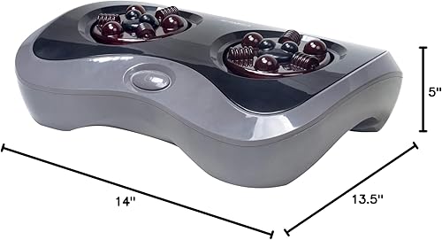 Miniatura 15 de Aurora Health & Beauty Masajeador de pies Shiatsu giratorio con terapia de calor (SFM630)